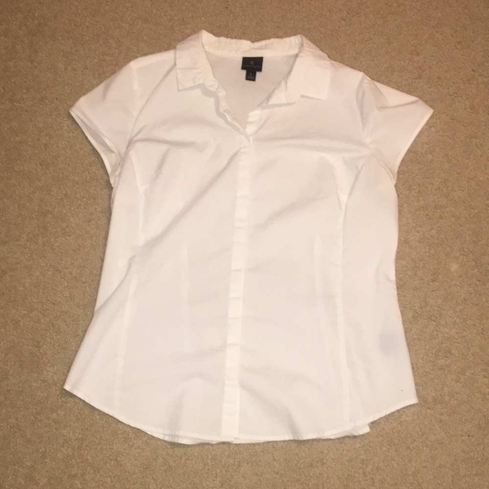 Collared white shirt